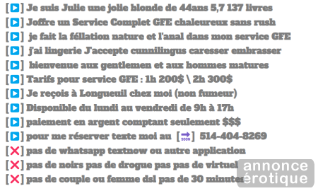 Dispo du lundi au vendredi de 9h a 17h je reçoit a longueuil cash