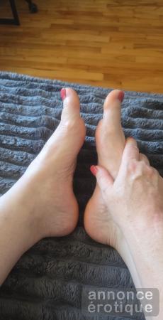 Footfetish footjob Montréal 11w