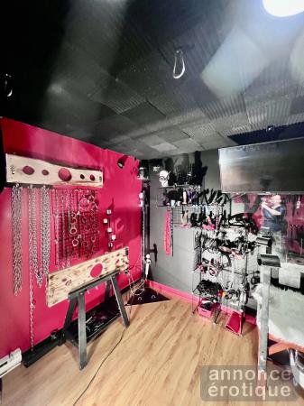 Soumise te reçoit dans son donjon