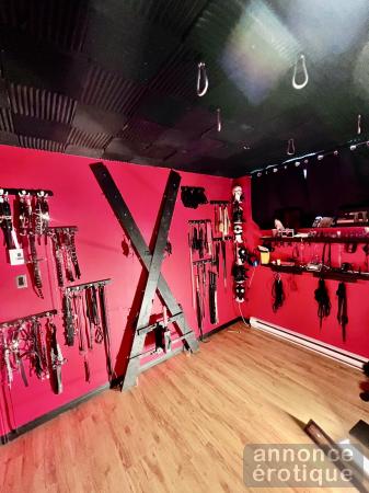 Soumise te reçoit dans son donjon