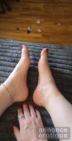Footfetish footjob Domination Montréal 11w