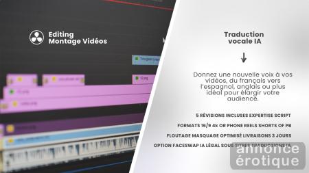 Besoin d’un montage vidéo rapide et pro ? Livraison en 3 jours !