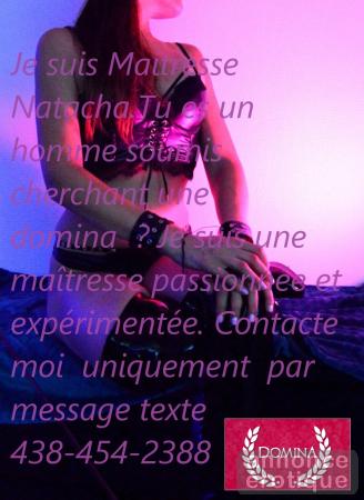 Maîtresse professionnelle pour homme soumis et obéissant