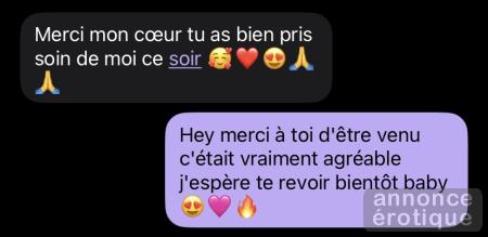 Viens passer un pur moment d'extase et de détente ♥️