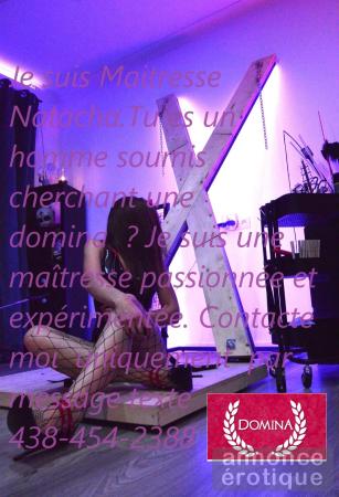 Maîtresse professionnelle pour homme soumis et obéissant