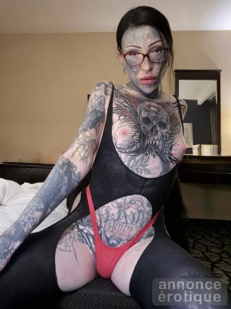 Sexy trans tatouer