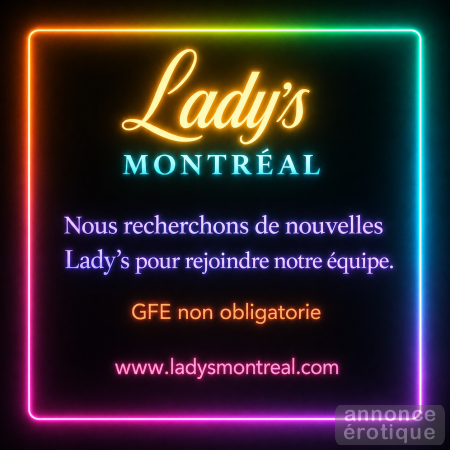 HIRING Ladys Montréal