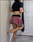 Fitness girl reçois