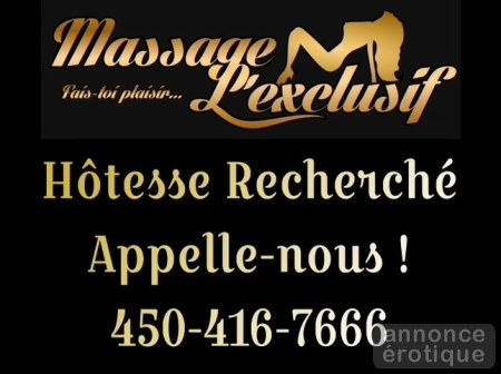 Immediate Message EMBAUCHE IMMEDIATE ♥ MASSAGE L'EXCLUSIF 24H♥ 4504167666